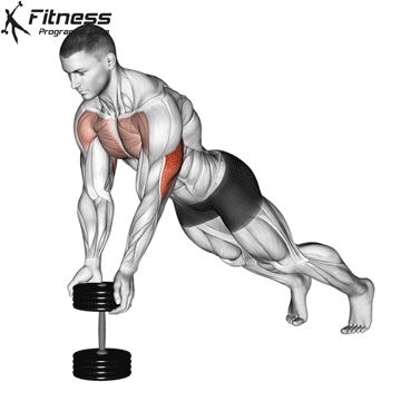Close-Grip Dumbbell Push-Up