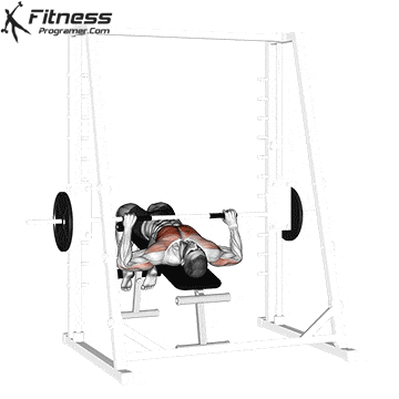 Smith Machine Decline Bench Press