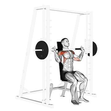 Smith Machine Shoulder Press