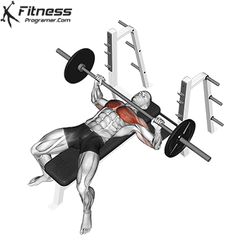 Wide-Grip Barbell Bench Press