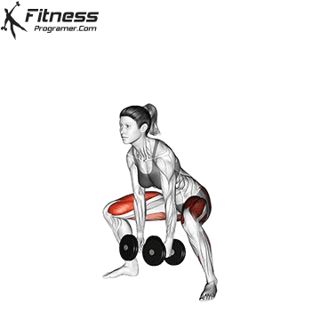 Dumbbell Sumo Deadlift